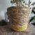 Large Yellow Basket Planter for up to 18cm Pots