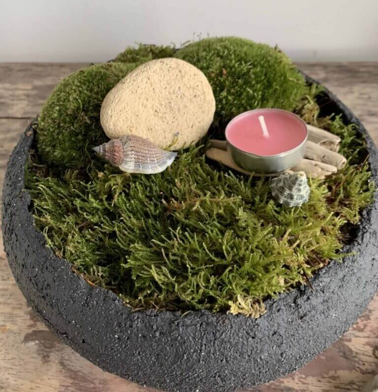 How to make a moss bowl