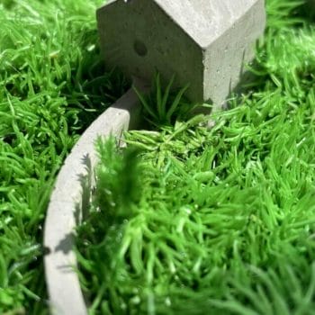 Concrete House in the Moss Artwork gift