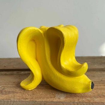Yellow Banana Candle Holder – Handmade Gift Ideas banana 2