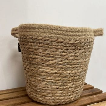Rustic Seaweed Natural Large Basket For 21cm pot Plant Accessories basket