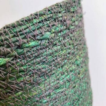 Rustic Seaweed Natural Emerald Green Basket Large for 22cm pots Plant Accessories basket 2