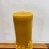 pure beeswax & cotton wick candle by carnie bees 190g small christmas tree