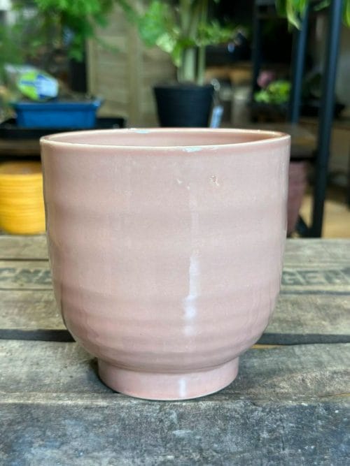 Classic Minimalistic Glazed Ceramic Planter for 12cm pot Planters ceramic 13